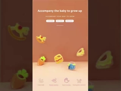 Sanduíche de dente de frutas de silicone personalizado para bebés sem BPA