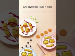 Placa e taça de bebê unisex livre de ftalatos