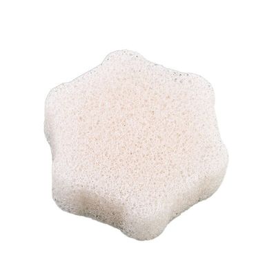 quality Aspectos variados Forma retangular duradoura Esponja de Konjac com alta absorção e desenho de estrela de seis pontas factory